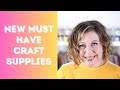 New and must have craft supplies for card makers