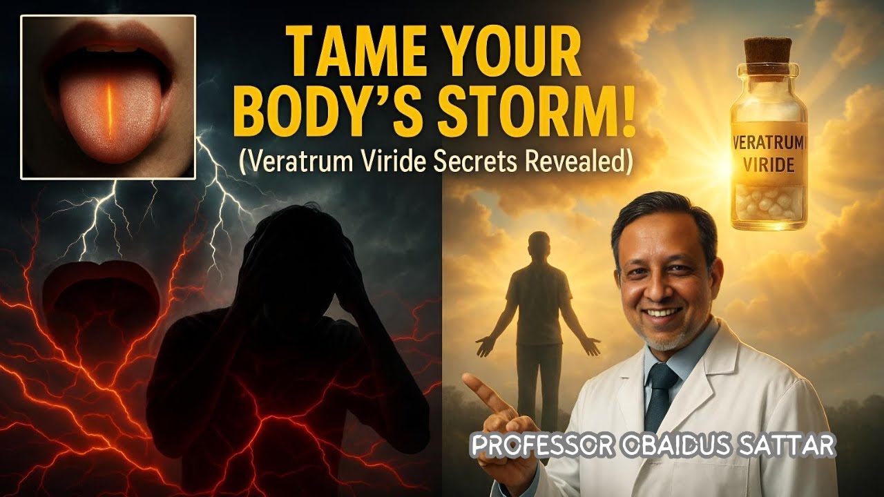 Veratrum Viride in Homeopathy by Professor Obaidus Sattar