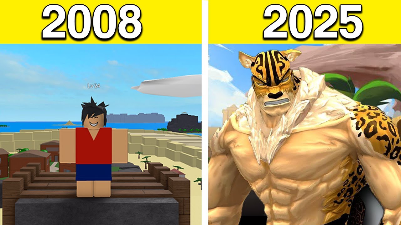 The EVOLUTION Of Roblox One Piece Games 2008 2025 Roblox YouTube 