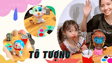 Bé tô tượng công chúa "Đẹp" xỉu 🥰🥰🥰 ngay bên trong nhà sách Hải An  | Sala Official - Relax Video