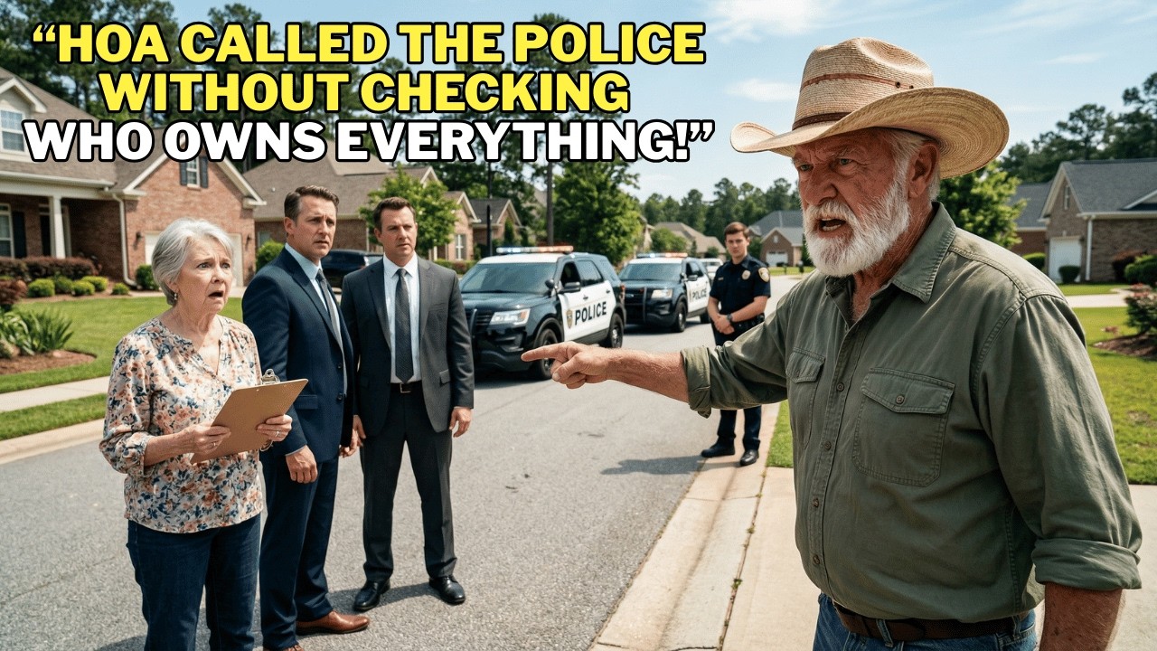 HOA Karen Called 911 When I Refused to Join — She Didn’t Know I Owned the Entire Neighborhood