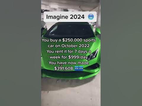 BUY A LAMBO AND MAKE MONEY 💵 🧠 