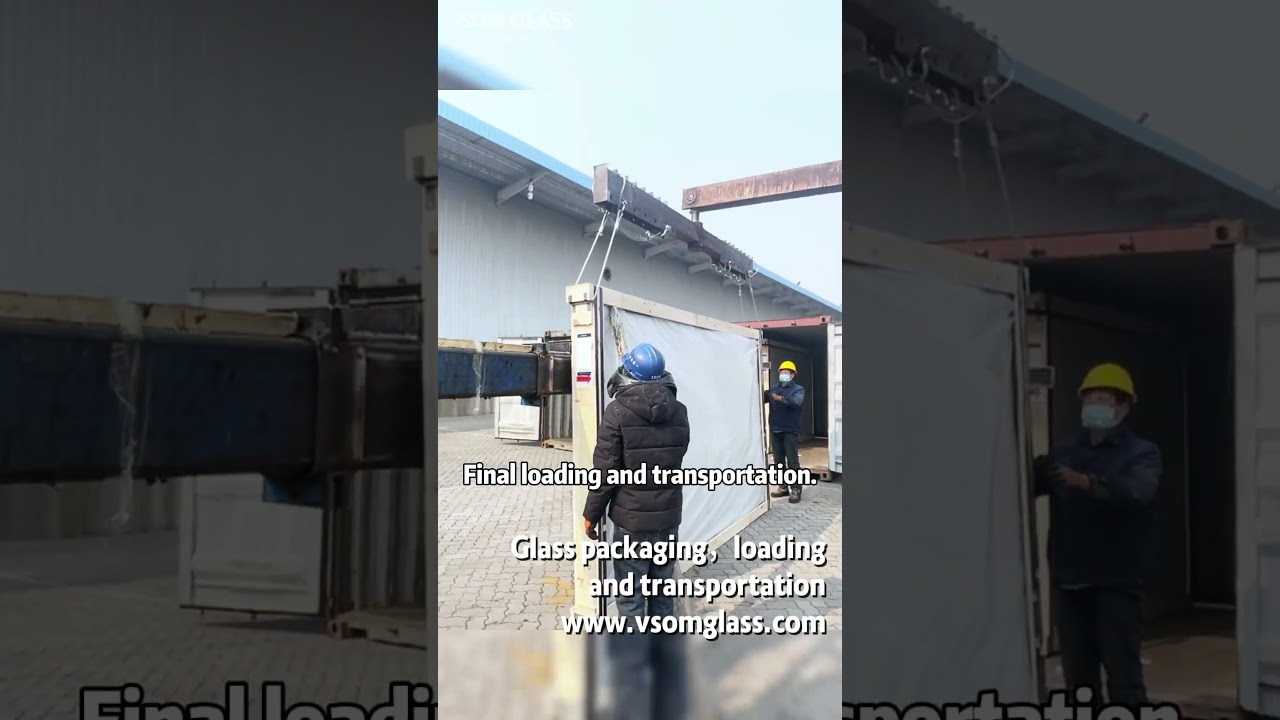 VSOM GLASS Packaging, Loading & Transportation : Secure Glass Handling from Start to Finish