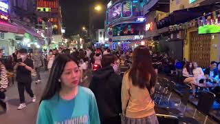 [VINA HOUSE][Eng. Subtitles] 22:00 16-Apr 2022 BuiVien Walking Street in Saigon [MONACOII DJ Remix]