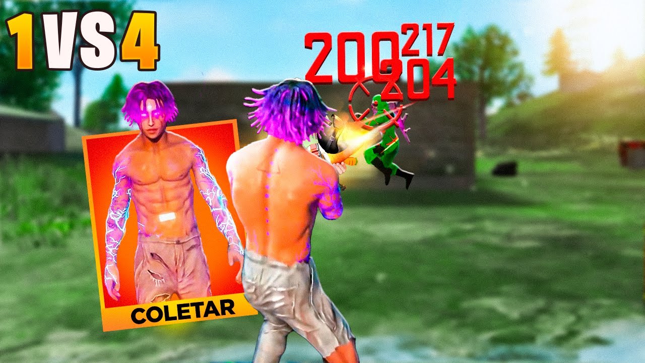 INCRÍVEL!! MATUÊ FINALMENTE CHEGOU NO FF! SOLO VS SQUAD!! FREE FIRE MOBILE