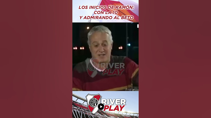 Ramon Diaz , sus inicios con la 10 y admirando al Beto