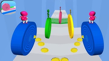 Layers Roll: All Level Gameplay iOS,Android New Update Max Level(37-38)