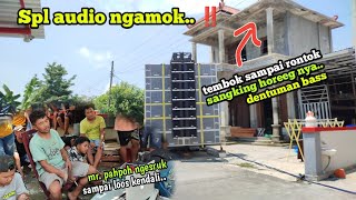 Pahpoh ngamuk..🔥sampai rontokan tembok cek sound SPL audio.. ‼️Kutuk undaan Kudus 2k24..