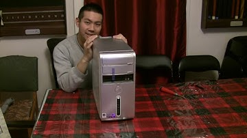 10 year old computer turned into a mining rig