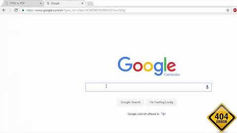 Convert html to pdf by using dompdf - Error404