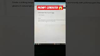 Write Perfect Prompts in Seconds! ✅🔥 #shorts #website #prompt #promptwriting #promptgenerator