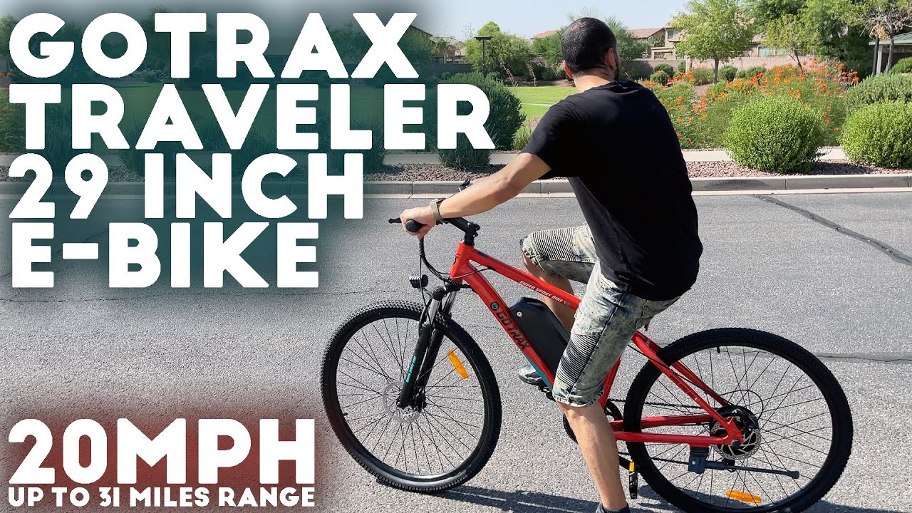 GOTRAX TRAVELER 29 Inch Electric Bike