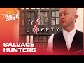 Drew Preps For A Business Launch At London's Liberty | Salvage Hunters Full Episode | Trade Off