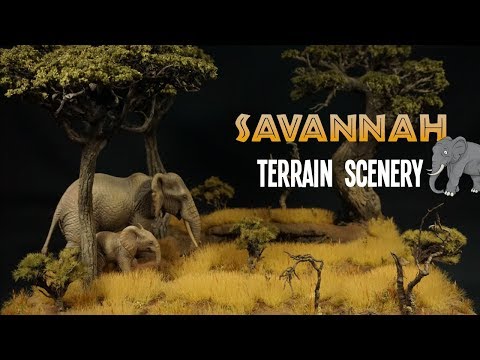 How To Make Realistic Savannah Grassland Terrain Scenery