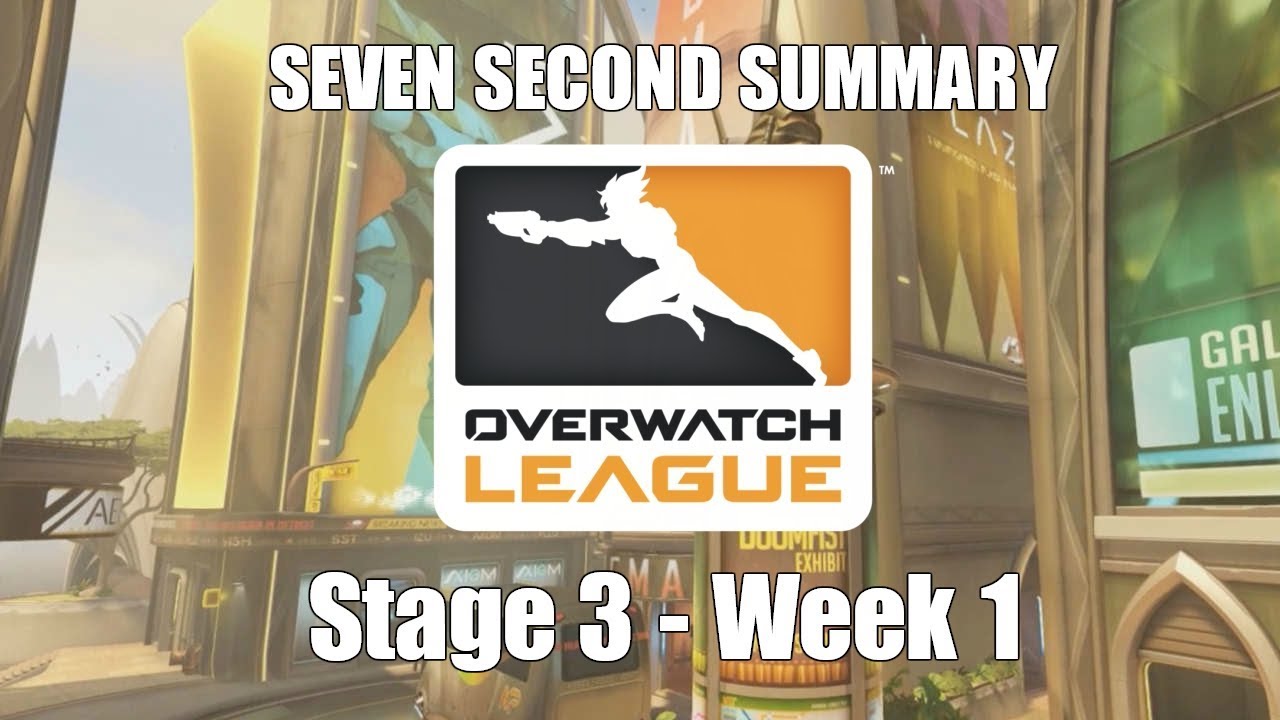 Seven Second Summary: OWL Stage 3 Week 1