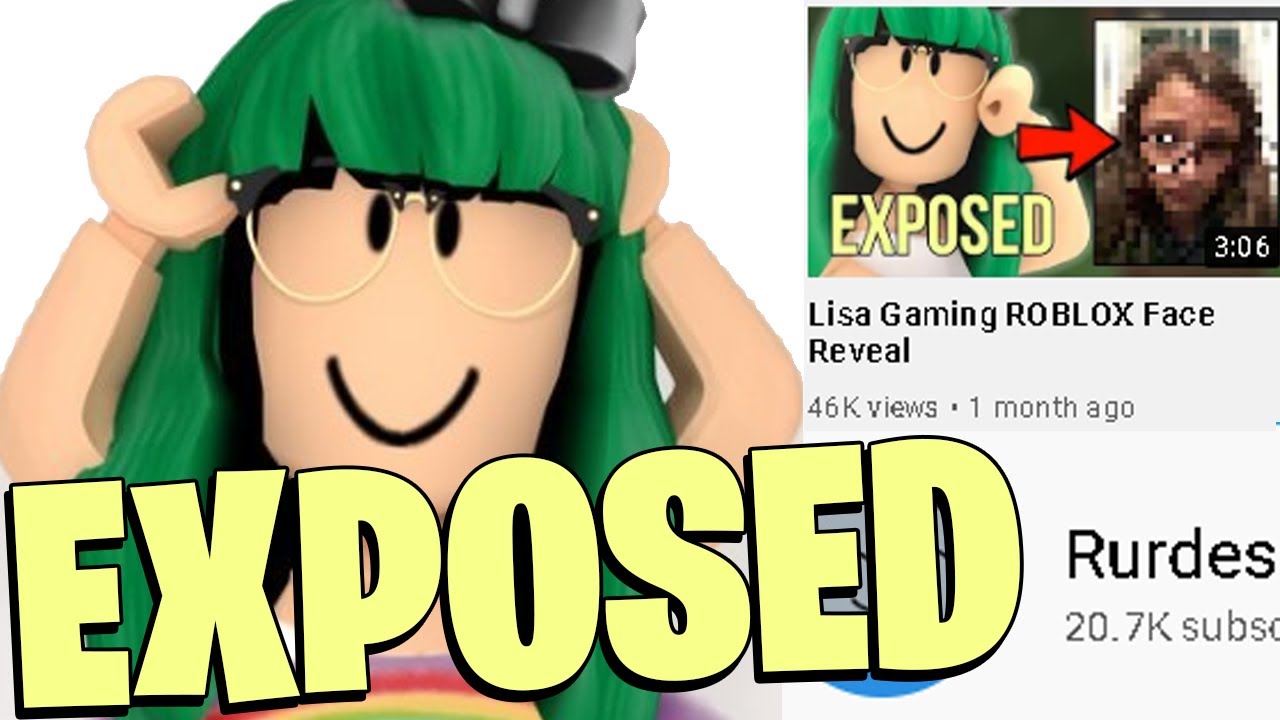 WORST Lisa Gaming Roblox HATER EXPOSED Rurdes Drama YouTube