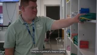 Welsh - ELITE Supported Employment - Meet our Interns at Prince Charles Hospital