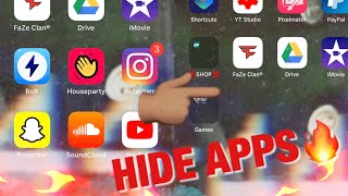 How To Hide Apps 2019!! (WITHOUT DELETING) screenshot 5