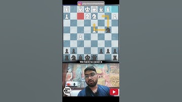 Smothered mate Puzzle #19 | PlayChessWithAbhishek #chess #playchess #chessindia