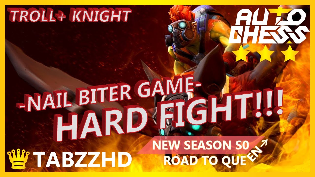 AUTO CHESS TROLL KNIGHT BUILD | FIGHT TILL THE LAST SECOND!