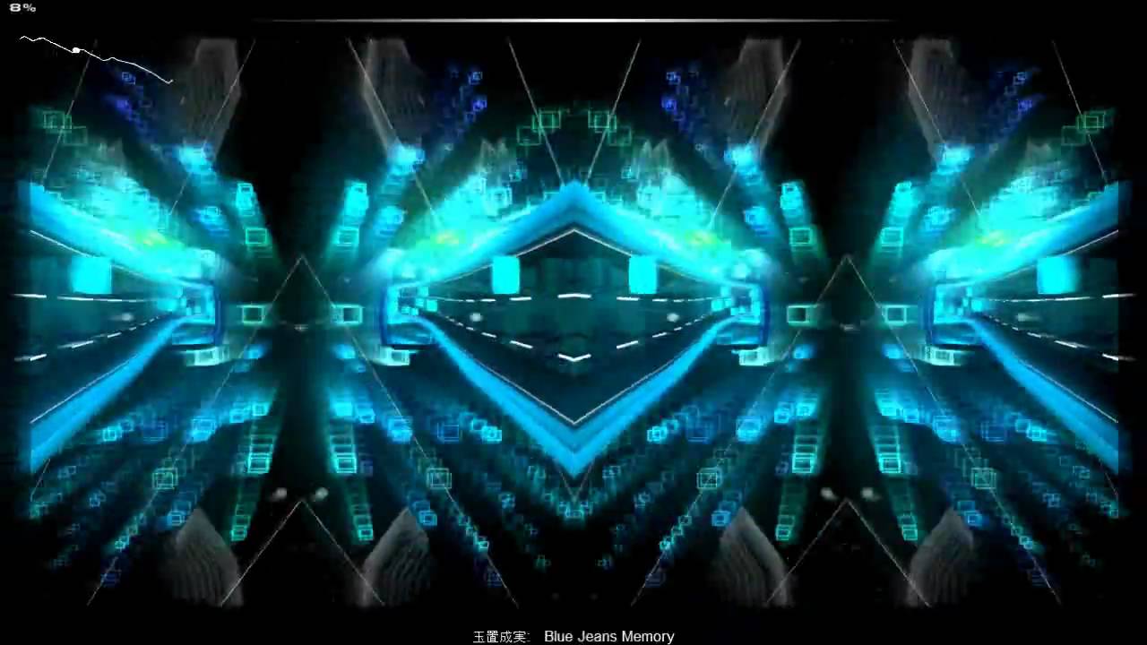  blue jeans memory audiosurf visualizer youtube