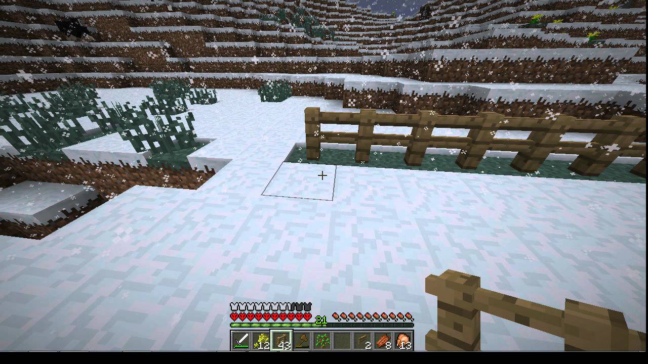 Minecraft How to make a farm with fences and gates. (Farming EP1) YouTube