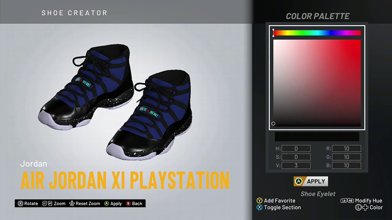 jordan 11 playstation