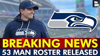 🚨Seattle Seahawks 53-Man Roster RELEASED + BAD Seahawks News