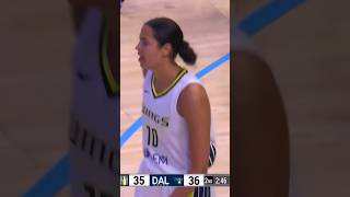 Stephanie Soares first WNBA basket