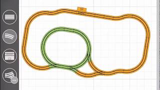Creating a Fun LEGO Duplo Track Plan with the Loop di Loop on iPad | Play Well: D-Train App screenshot 5