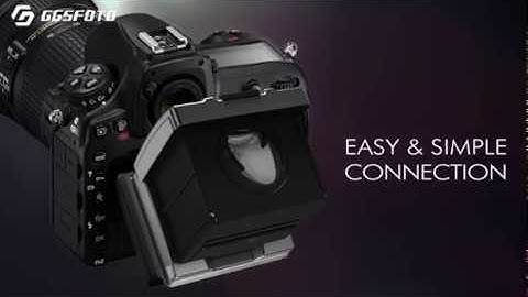 2018 GGS LARMOR Shocked NEW Accessory - PORTABLE LCD OCULAR for Your Digital Cameras