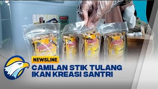 Camilan Stik Tulang Ikan Buatan Santri Pondok Pesantren Al-Amin