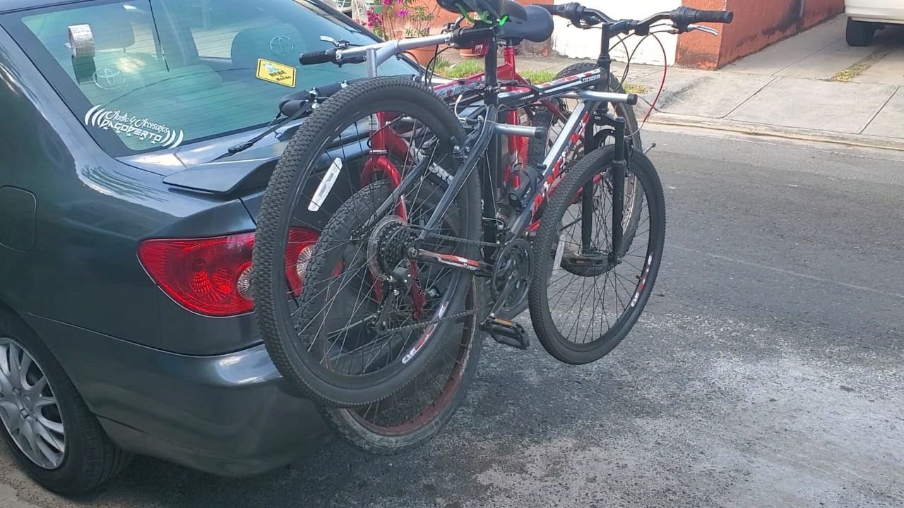 Rack para bicicleta casero 
