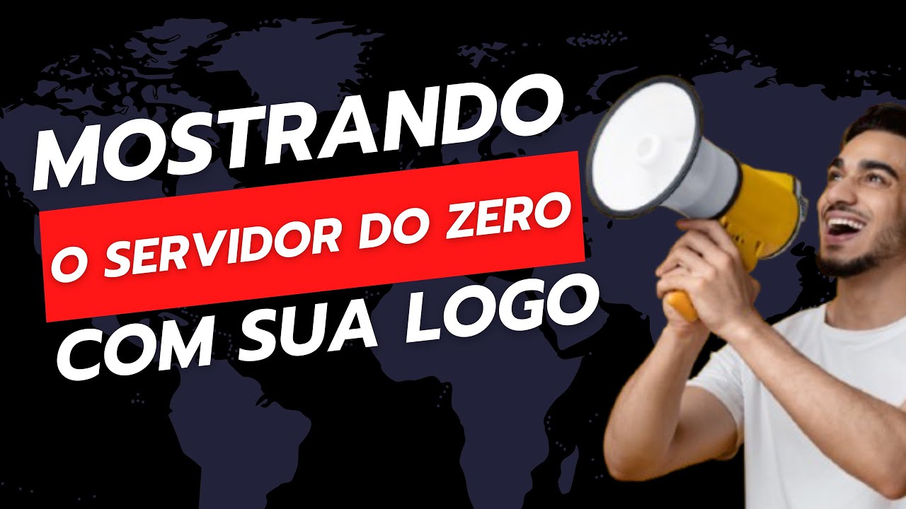 Mostrando como fica seu servidor do zero!