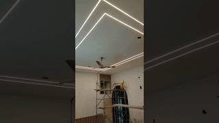 profile  light work without false ceiling#home #hometour #homedesign #homedecor #profilelight