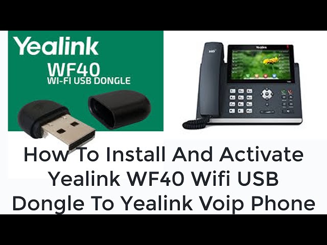 Yealink WF40 Wi-Fi USB Dongle