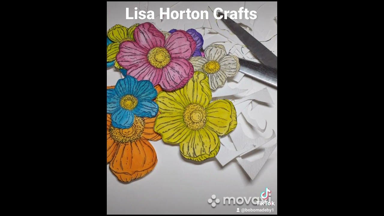 Christmas Roses coloured with the new Euphoria watercolor paints from 