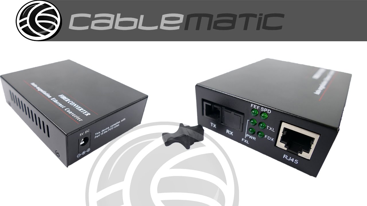 Conversor De Fibra ptica 100 Mbps Monomodo De SC A RJ45 A 20Km Simplex conversor-de-fibra-ptica-100-mbps-monomodo-de-sc-a-rj45-a-20km-simplex