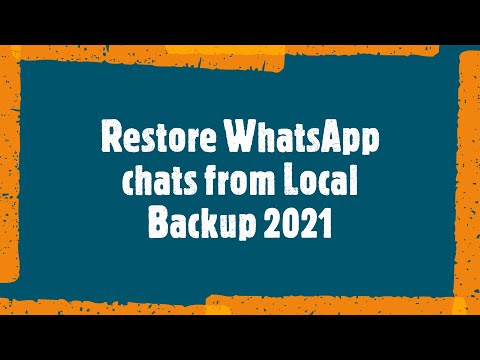 Video: Cik ilgi WhatsApp ziņojumi tiek glabāti serverī?