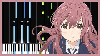 Lit - Koe no Katachi [Piano Tutorial] (Synthesia) // Torby Brand chords