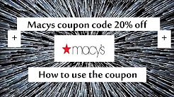 Maycs promo code save 20% off your order