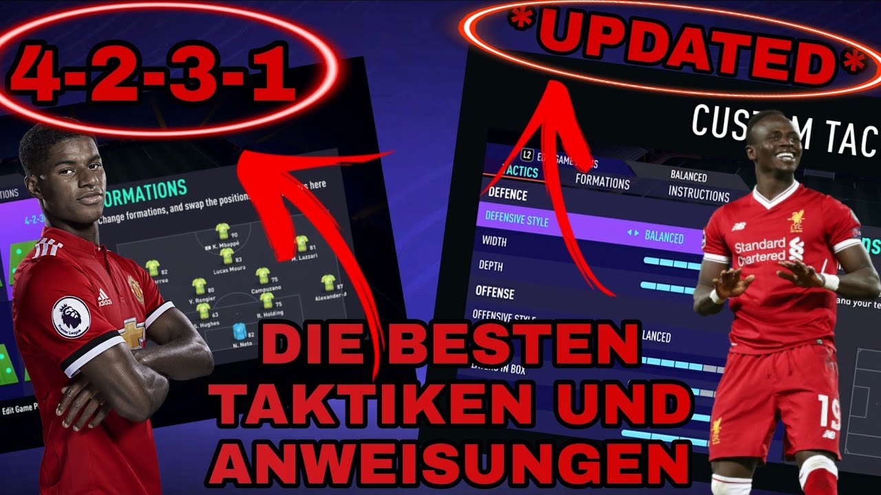 FIFA 21 *UPDATED* + META FORMATION 4231 😱 TAKTIKEN UND ANWEISUNGEN