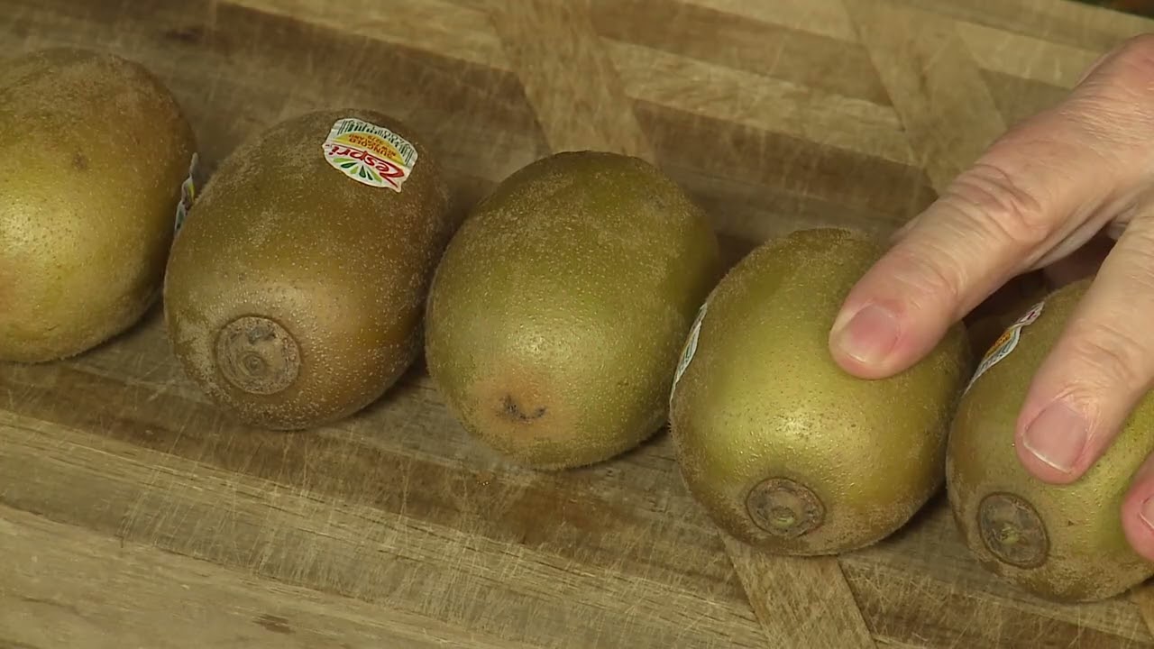 First of the Season Kiwifruit from New Zealand - YouTube