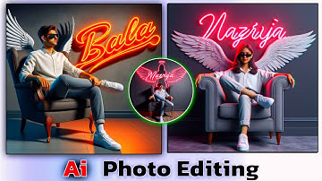 🔥How to Create a Social Media Profile Name Art Photo Editing 🤯 Bing Image Creator Ai Avater | Viral