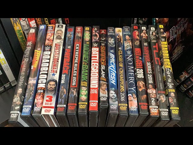 Updated) WWE 2016 PPV DVD Collection Review - YouTube