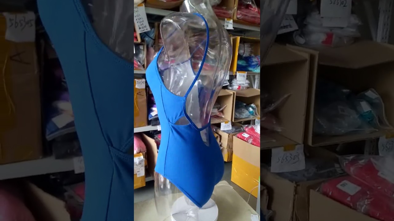 HD2172B Royal Blue HDW DANCE Camisole Leotard with Back Hole