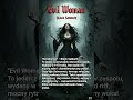 Legendarne utwory. Black Sabbath – Evil Woman