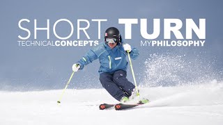 SHORT TURN CONCEPTS and skiing technical ideas - how to - Reilly McGlashan