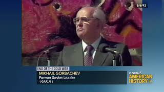 Mikhail Gorbachev On End Of Cold War