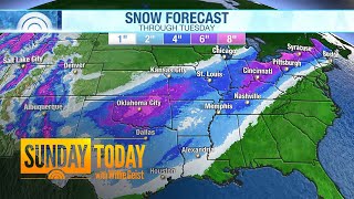 160 Million Under Winter Weather Alerts Coast To Coast | Sunday TODAY